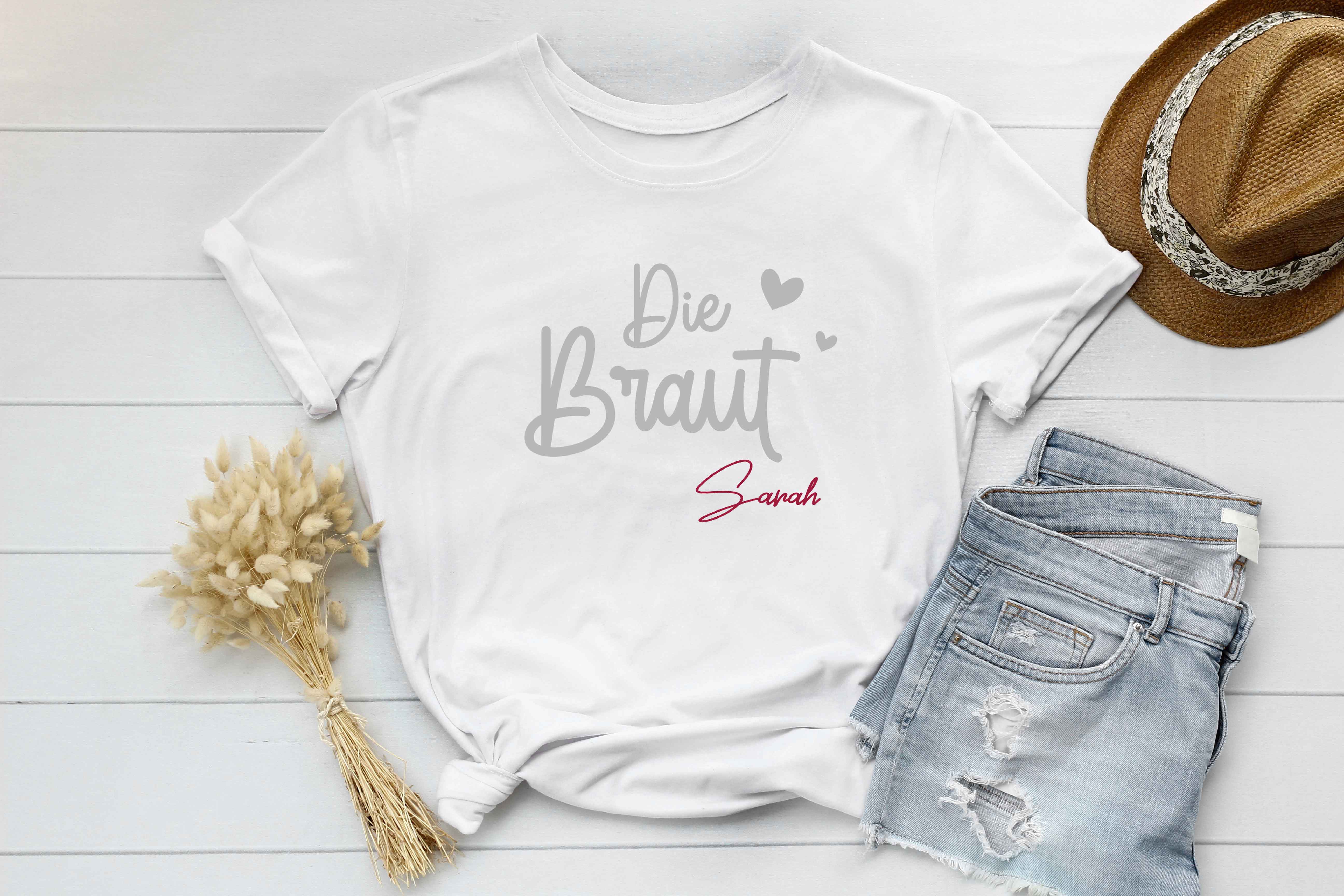 T-Shirt -  JGA - Team Braut/ Die Braut