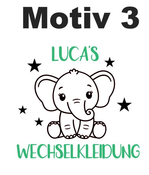 Motiv 3 - Elefant